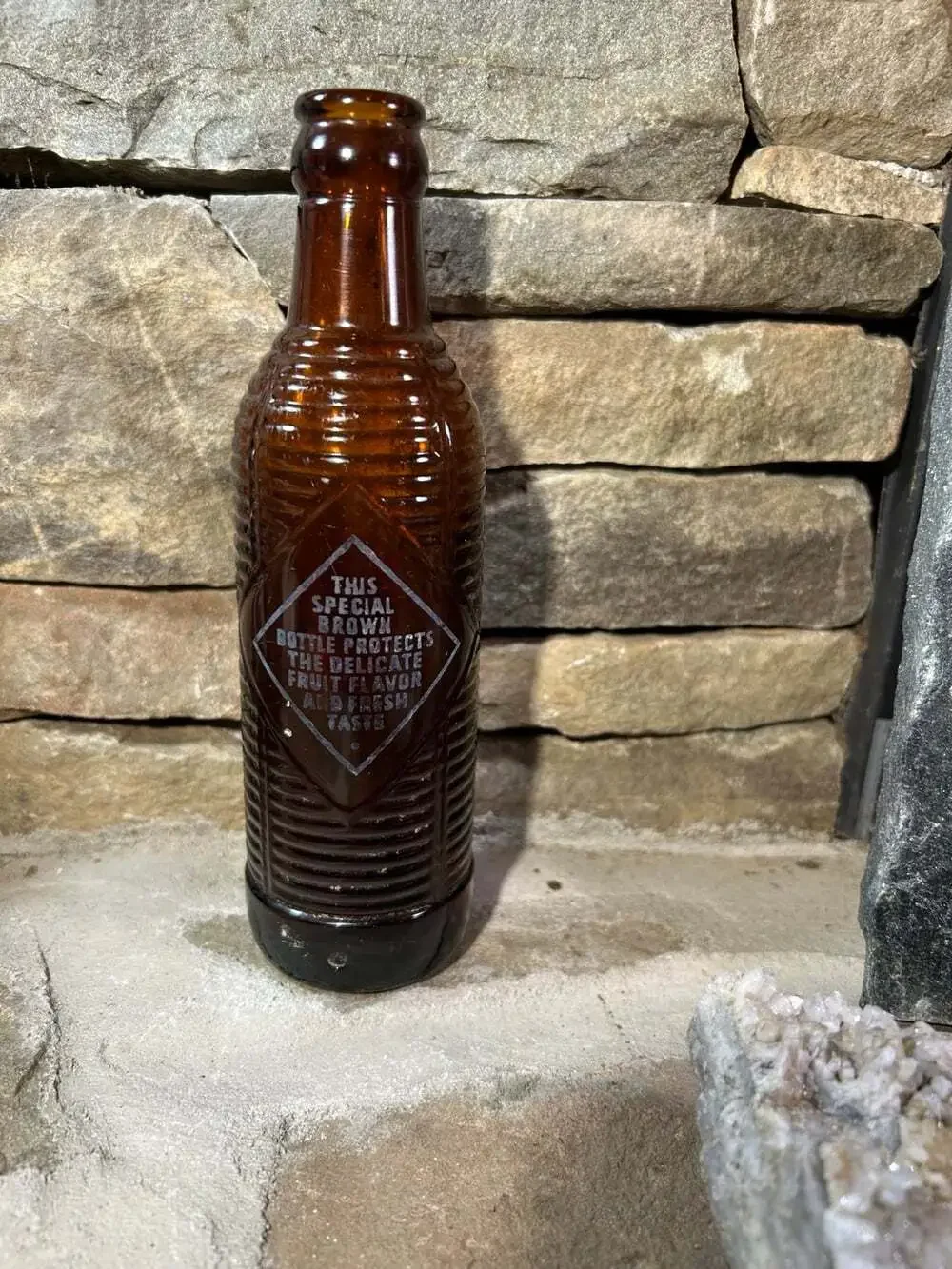1955 Louisville Lexington Kentucky ORANGE CRUSH Soda Bottle John G. Epping 7 oz